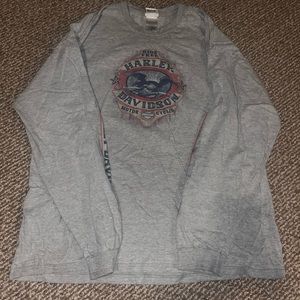 Vintage Harley Davidson Long Sleeve Amsterdam